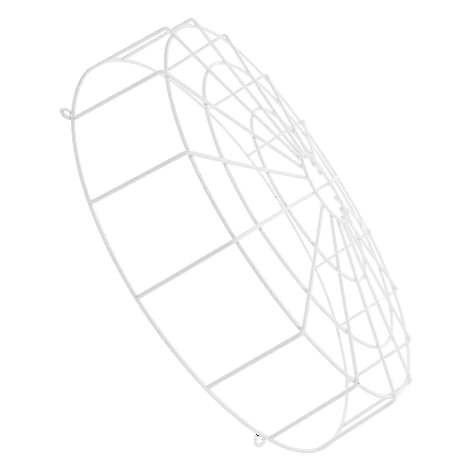 Emergency Light Fire Protection Cover Metal Wire Guard 1Set