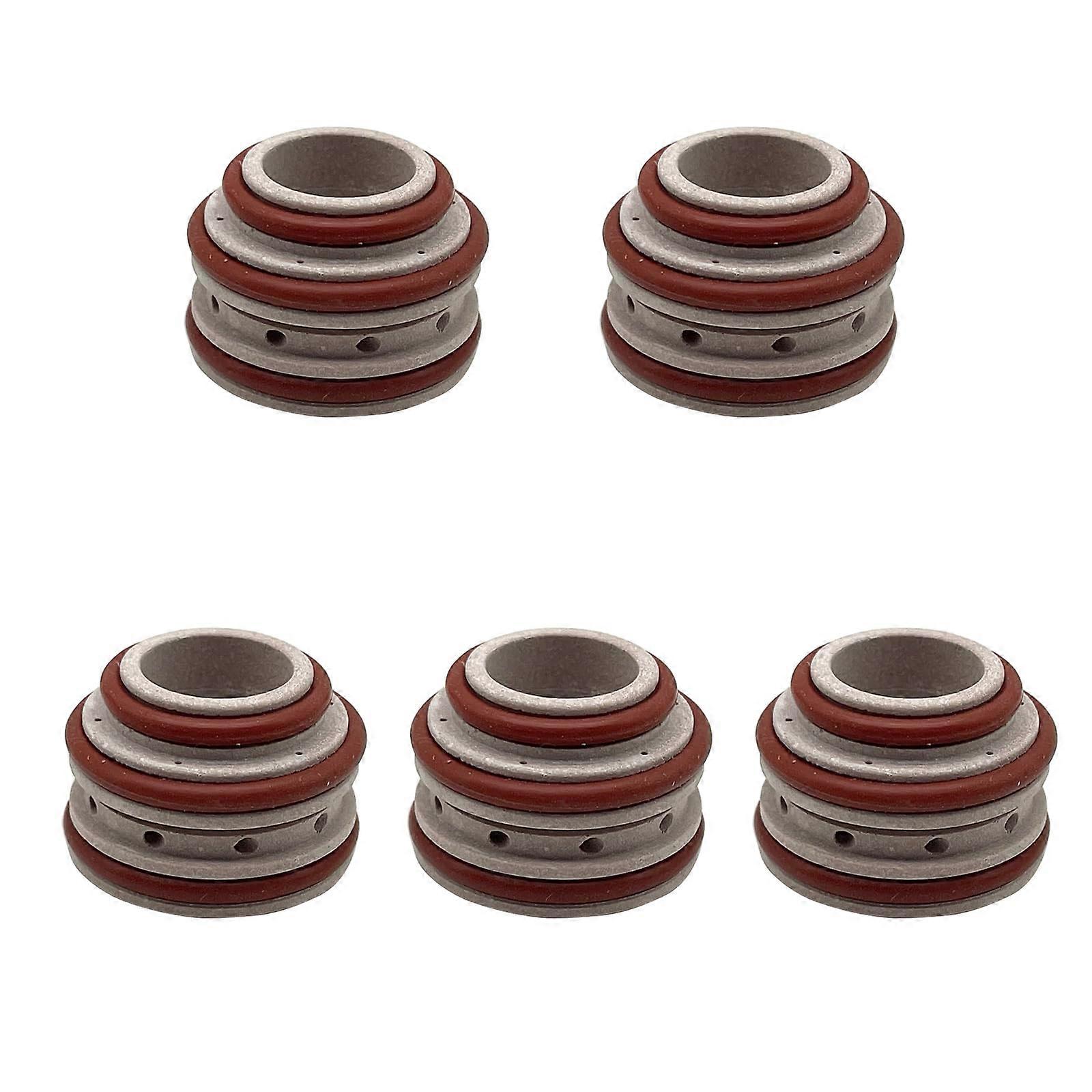 Plasma Cutter Consumables 5Pcs Swirl Ring for Hypertherm 220488 MaxPro200 HSD HyPro2000