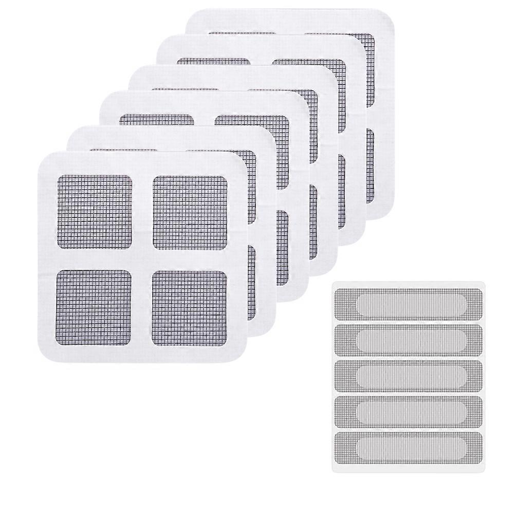 Window Screen Repair Tape Silver 25Pcs for Home