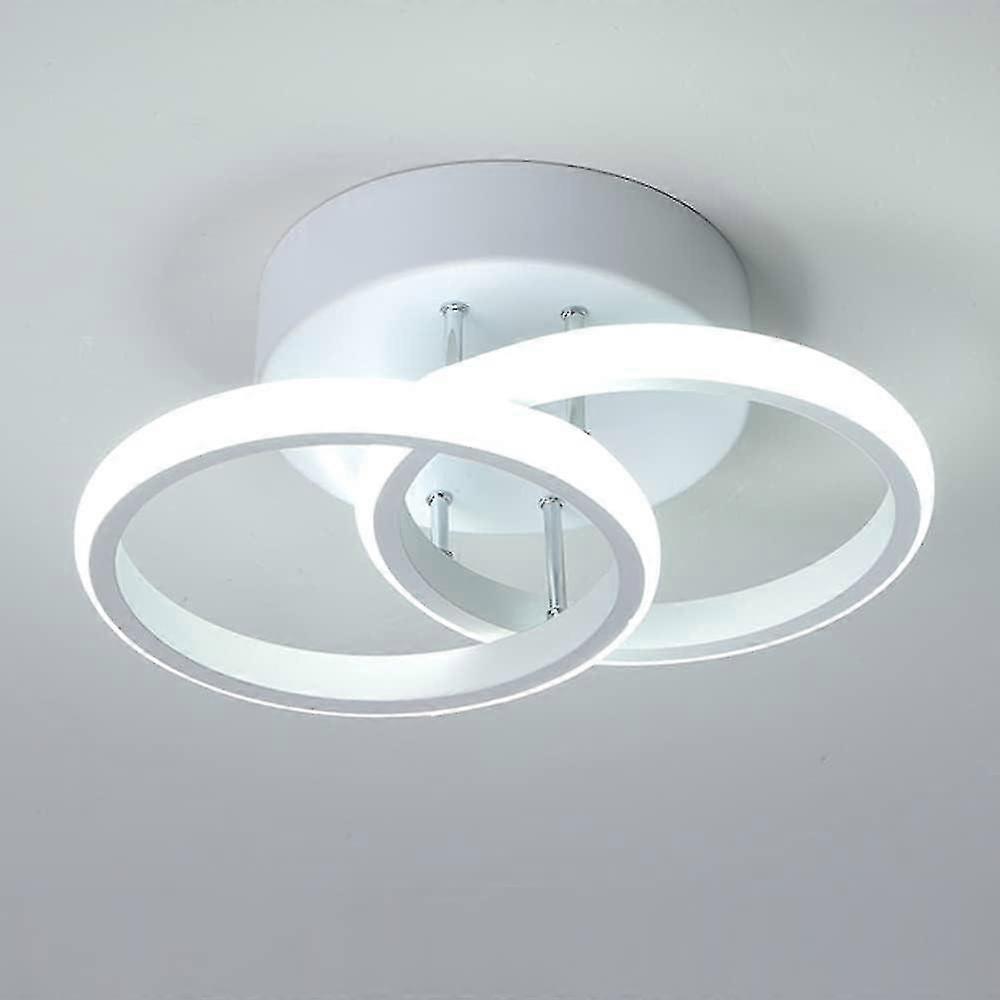 25-26 Modern Creative Design LED 2-ring Three Color Adjustable 18W Ceiling Light