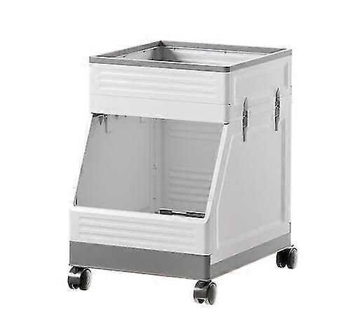 Foldable storage box plastic storage shelf Bookshelf Storage Rack 25-26