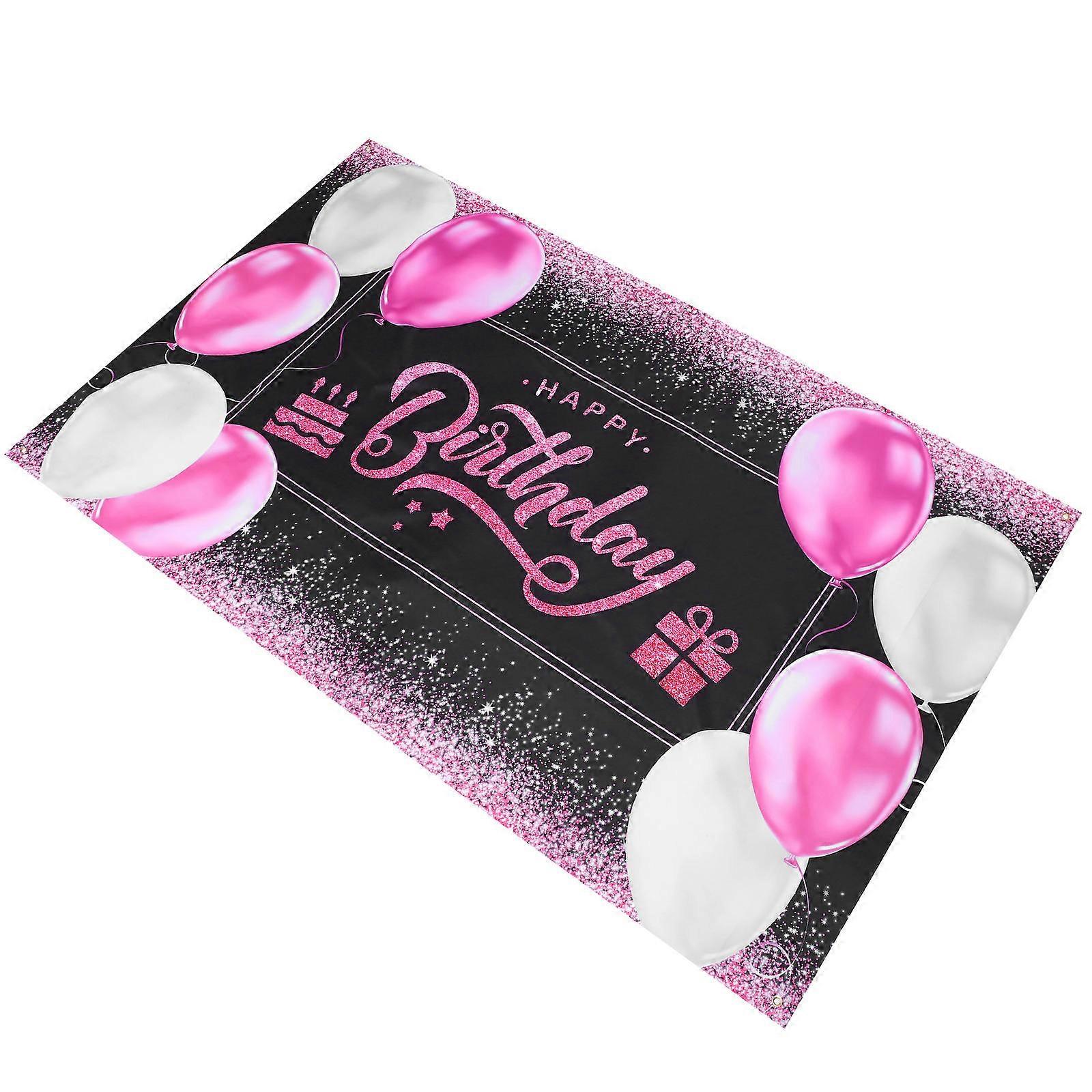 Party Hanging Backdrop Birthday Party Style Rectangle Polyester 1Pack