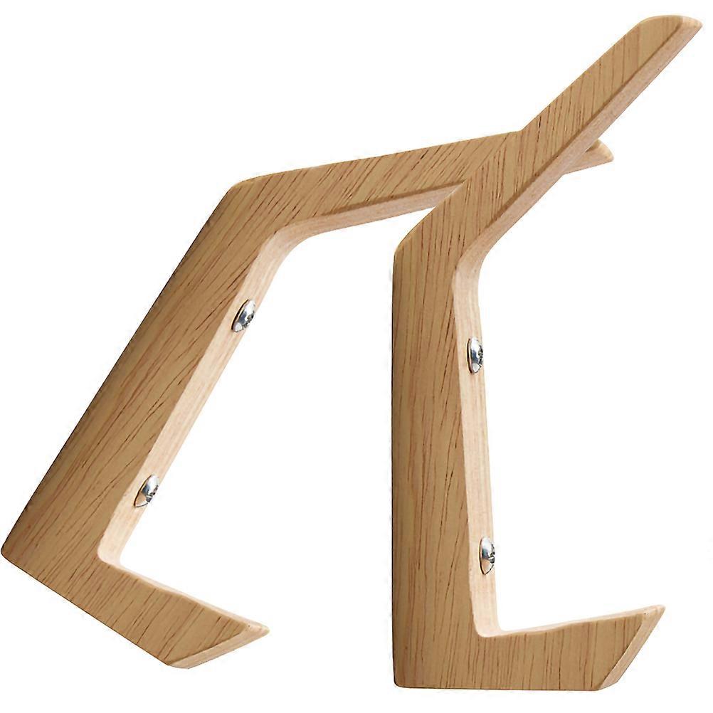 Wall Wooden Hooks Coat Hook for Home Storage 10Pcs Set