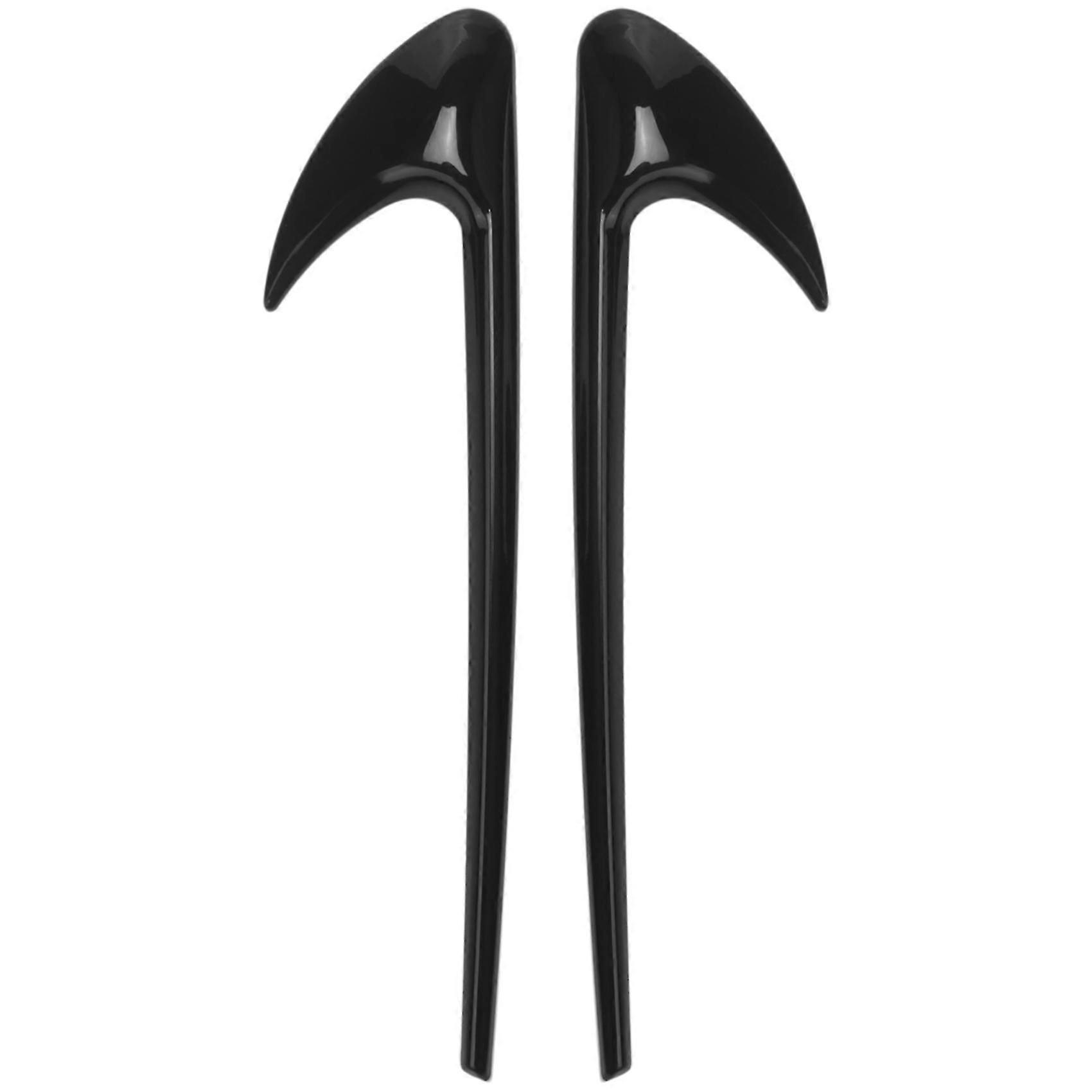 2Pcs Car Side Trim for E Class W213 C-Class W205 Refit E63S Accessories