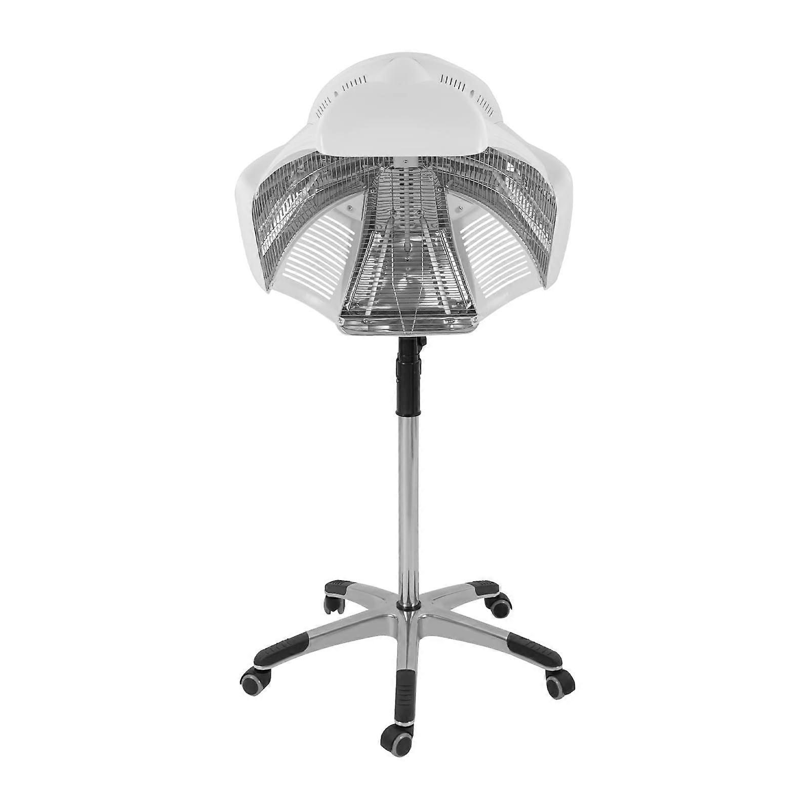 Professional Hair Steamer with LED Screen, Adjustable Height and Wheels for Salon Deep Conditioning