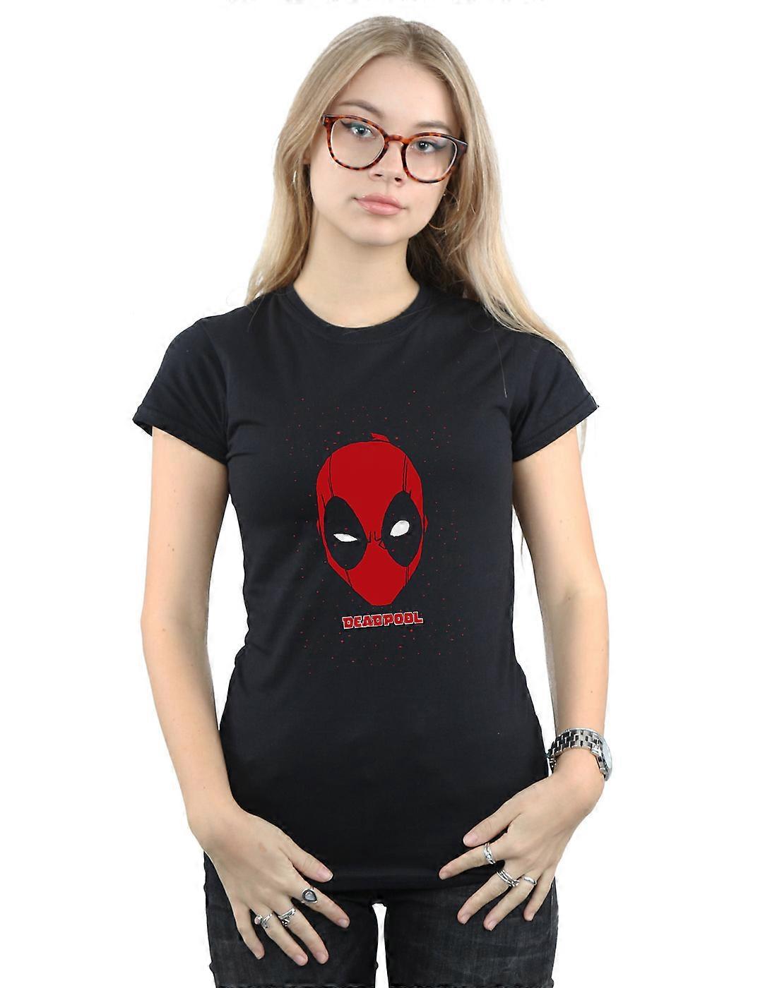 Marvel Women's Deadpool Face Mask T-Shirt