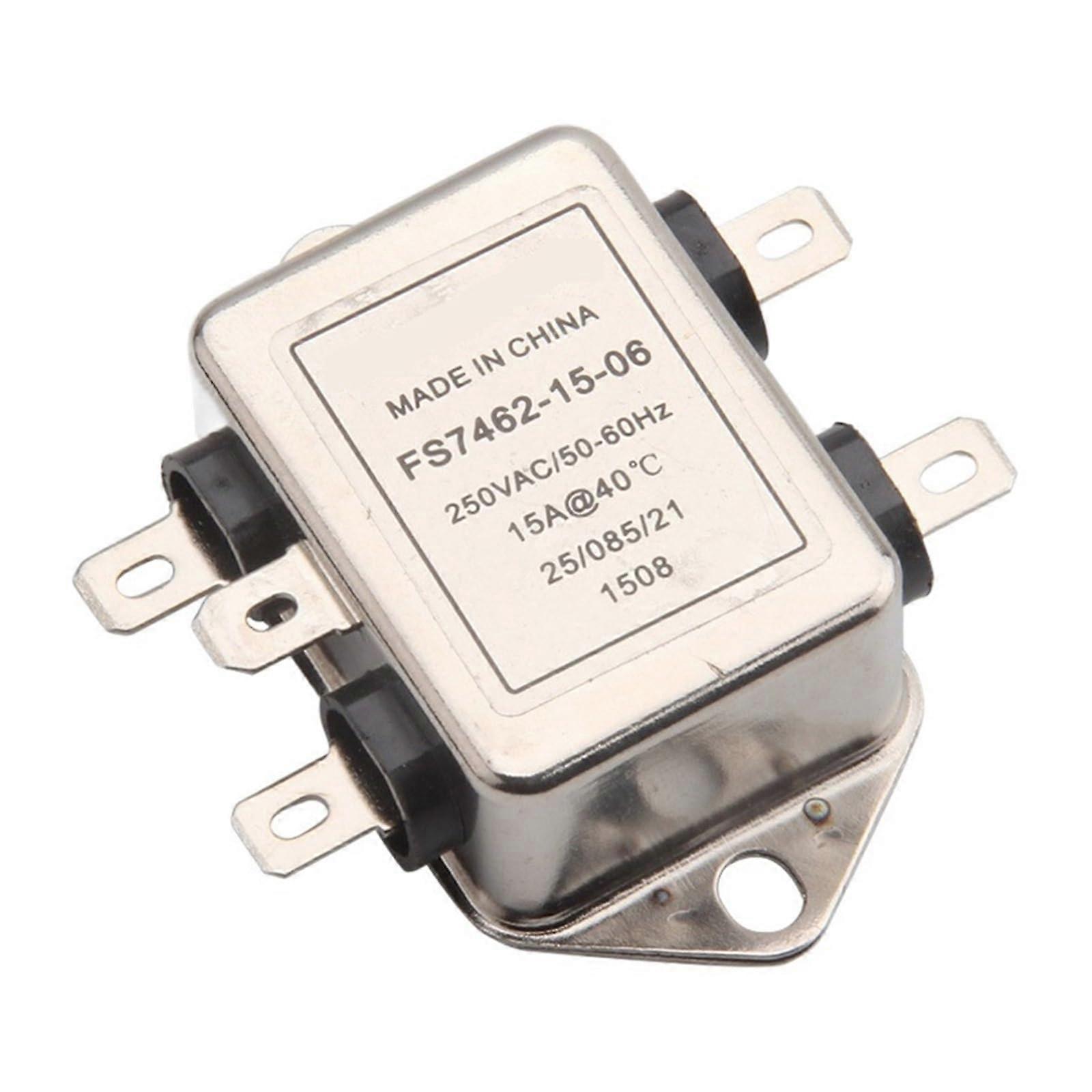 FS74621506 Plugin Low Pass EMI Filter for Frequency Noise Reduction and Signal Precision