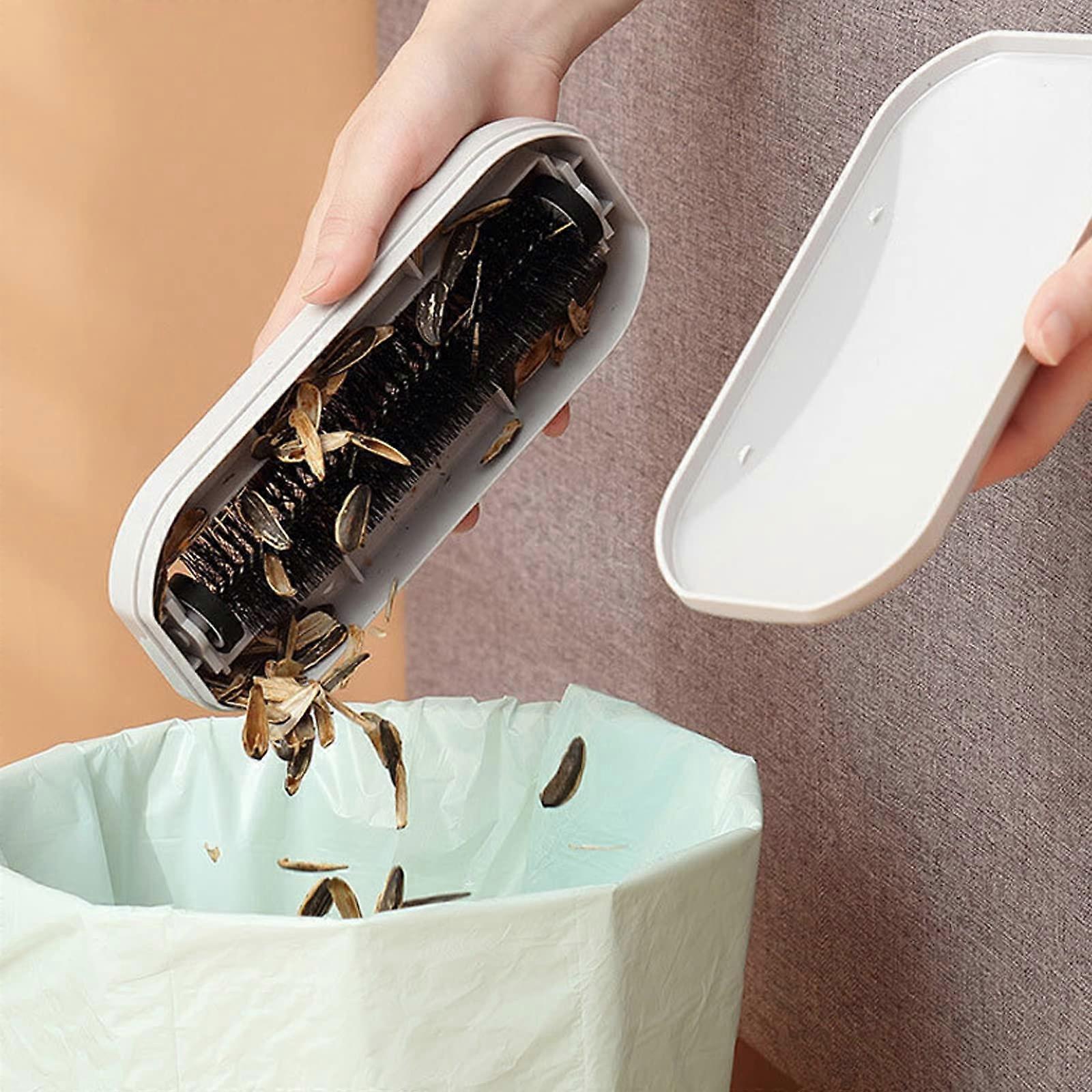 Handheld Crumb Sweeper with Soft Bristles, Ergonomic Grip for Table, Sofa and Bed Sheet Cleaning