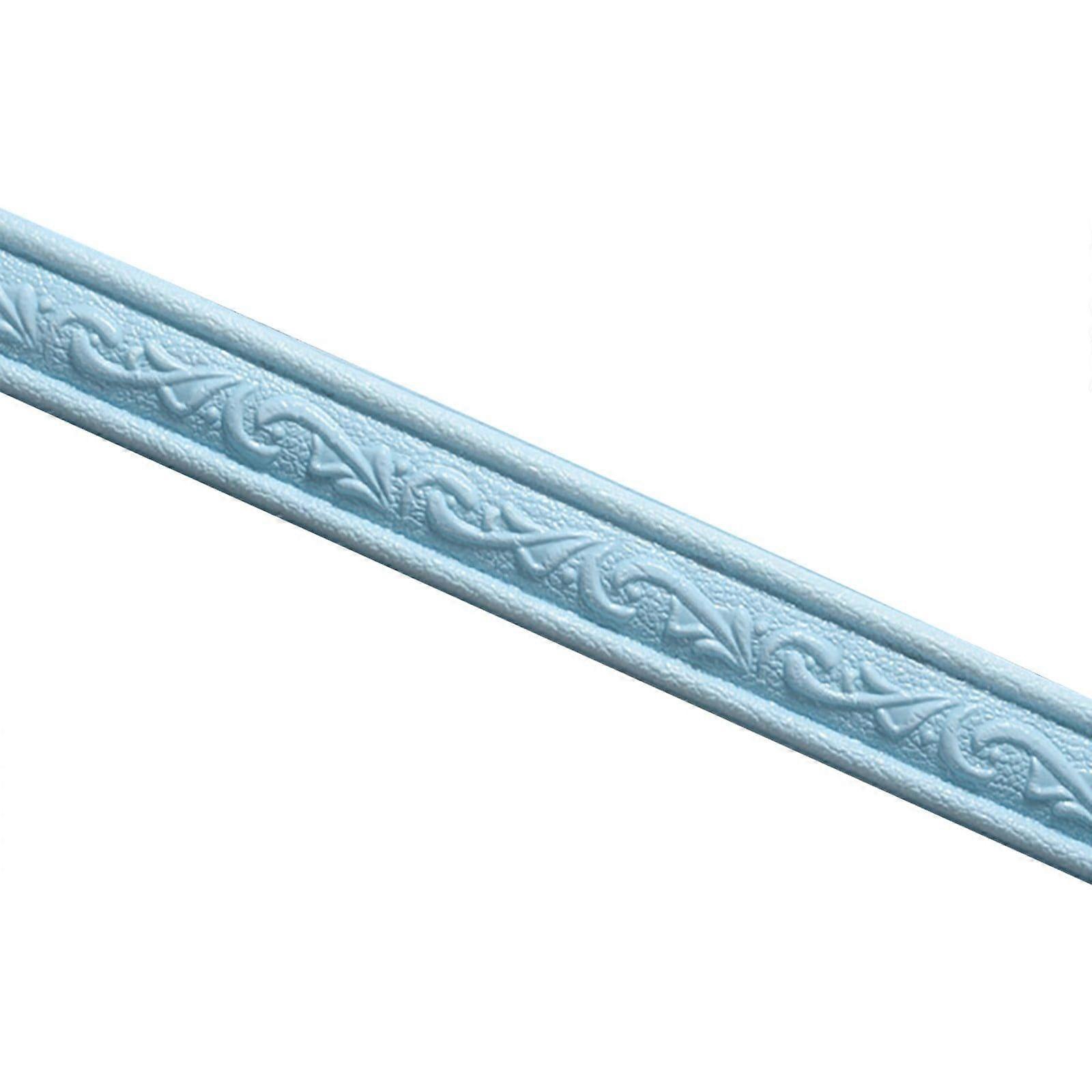 Wall Trim Line Skirting Border 3D Pattern Sticker Decorative Self Adhesive