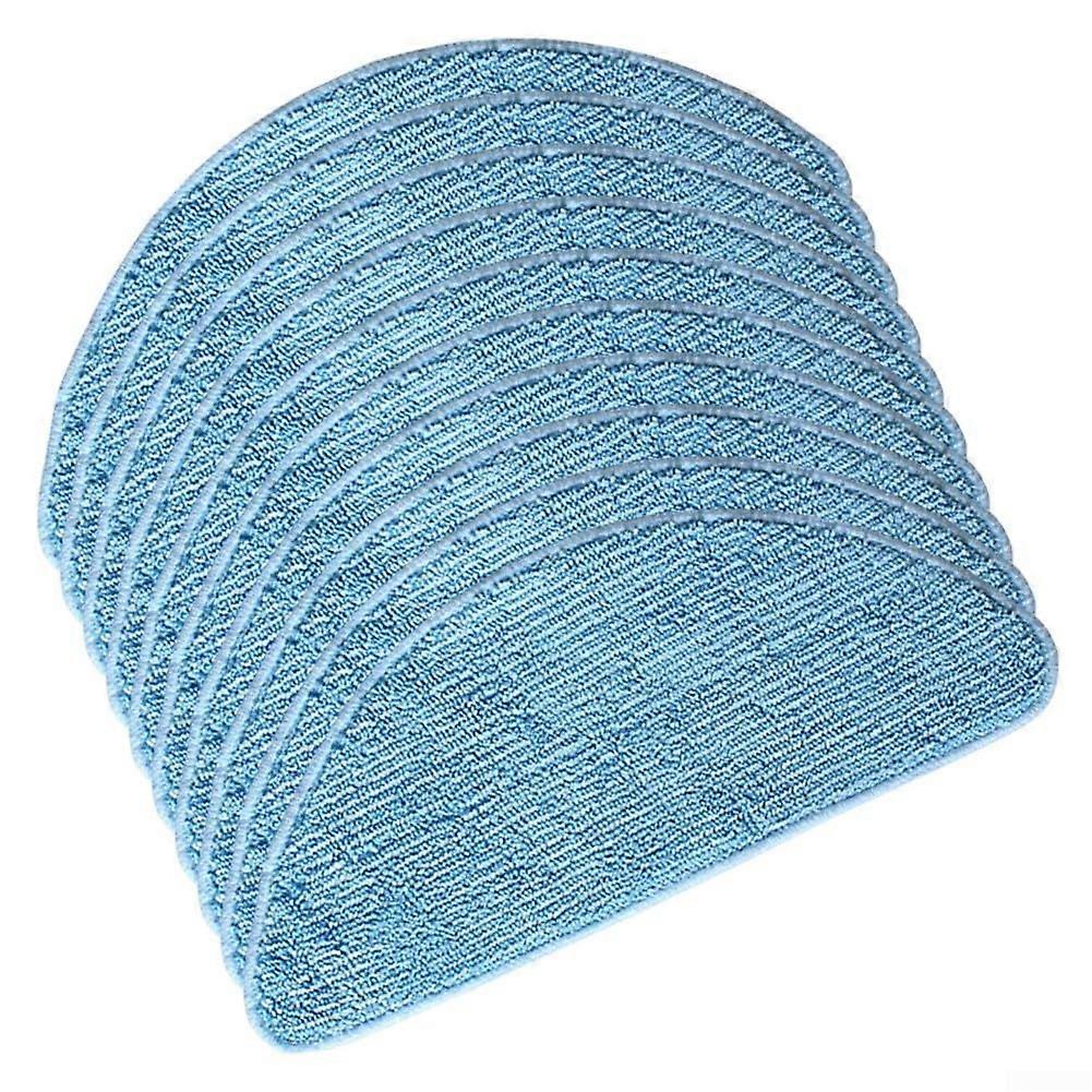 Mop Cloth Replacement 10 Pack, Durable Microfiber Pads for Easy Floor Cleaning and Pet Mess Removal Compatible with BObsweep