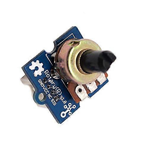 Rotary Angle Sensor Module 3 Pack, Grove Compatible, Stable Analog Output for Arduino Projects