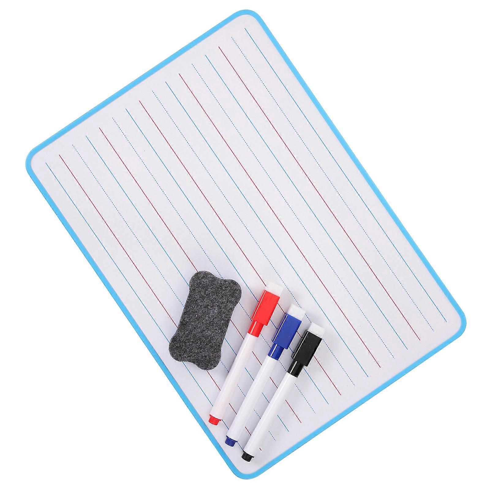 Small Whiteboard Double Sided Dry Erase Board for Kids 5Pcs Pack