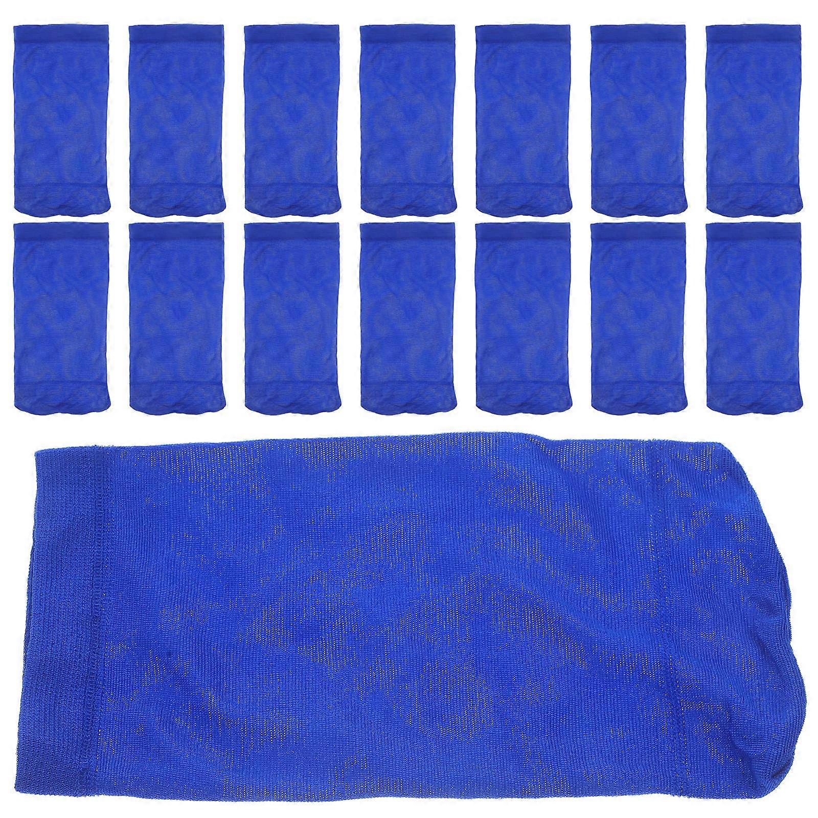Blue Pool Filter Socks for Skimmer Basket Polyester 20Pcs Set
