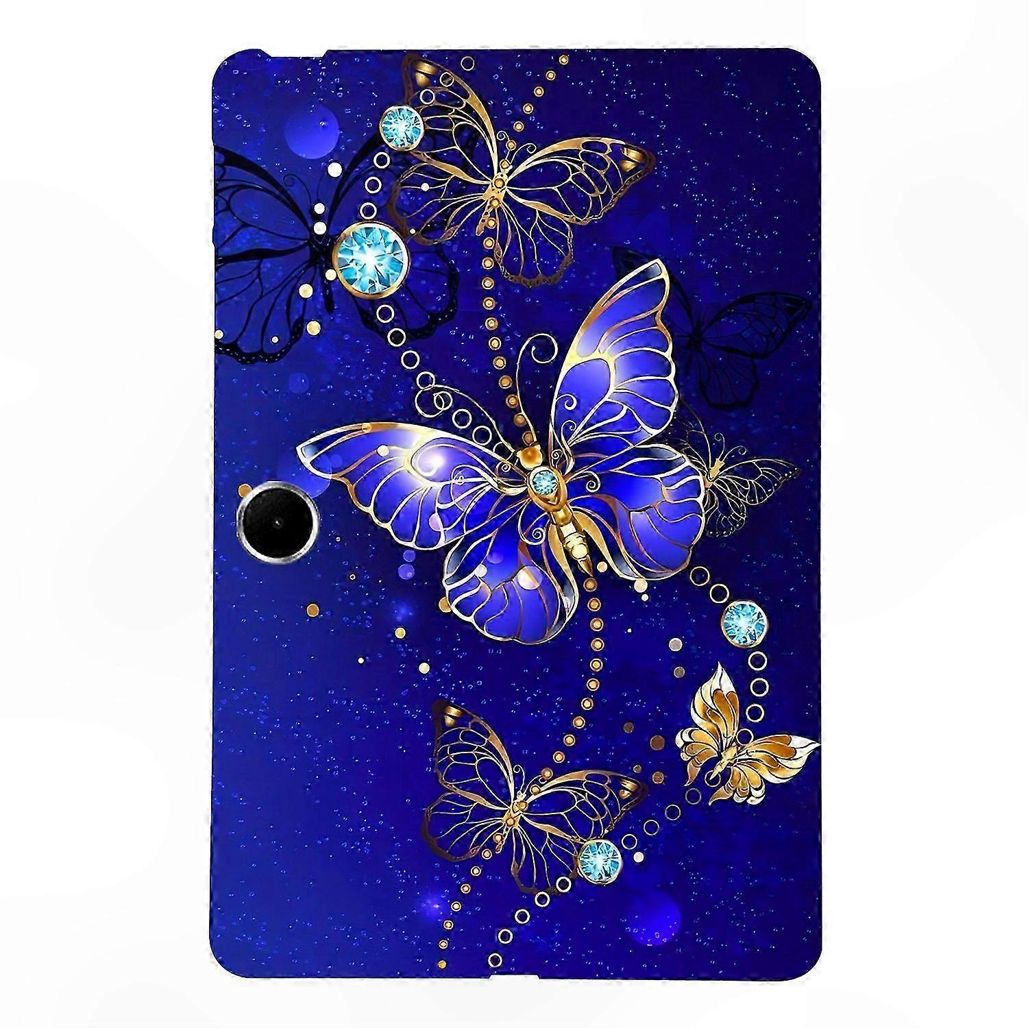 TPU Patterned Case for 10-Inch Tablets, Slim Protective Cover Compatible with Multiple Models