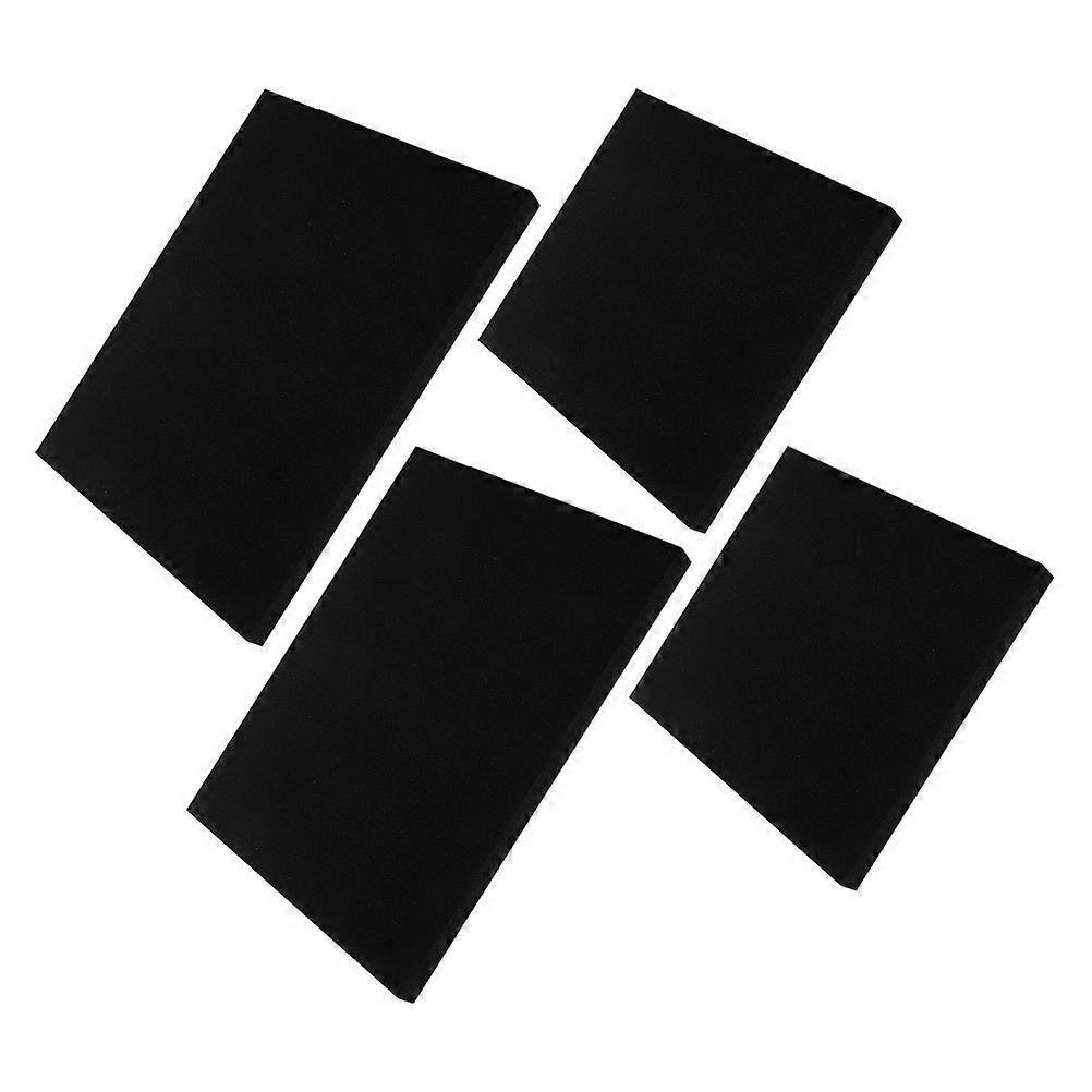Packing Foam Sheets Black Foam Padding for Protective Packaging 4Pcs