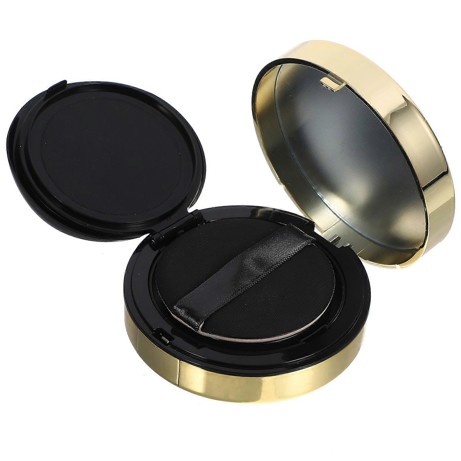 Refillable Container Round Empty Box for Holding Cream Use Two-Layers Blusher Box