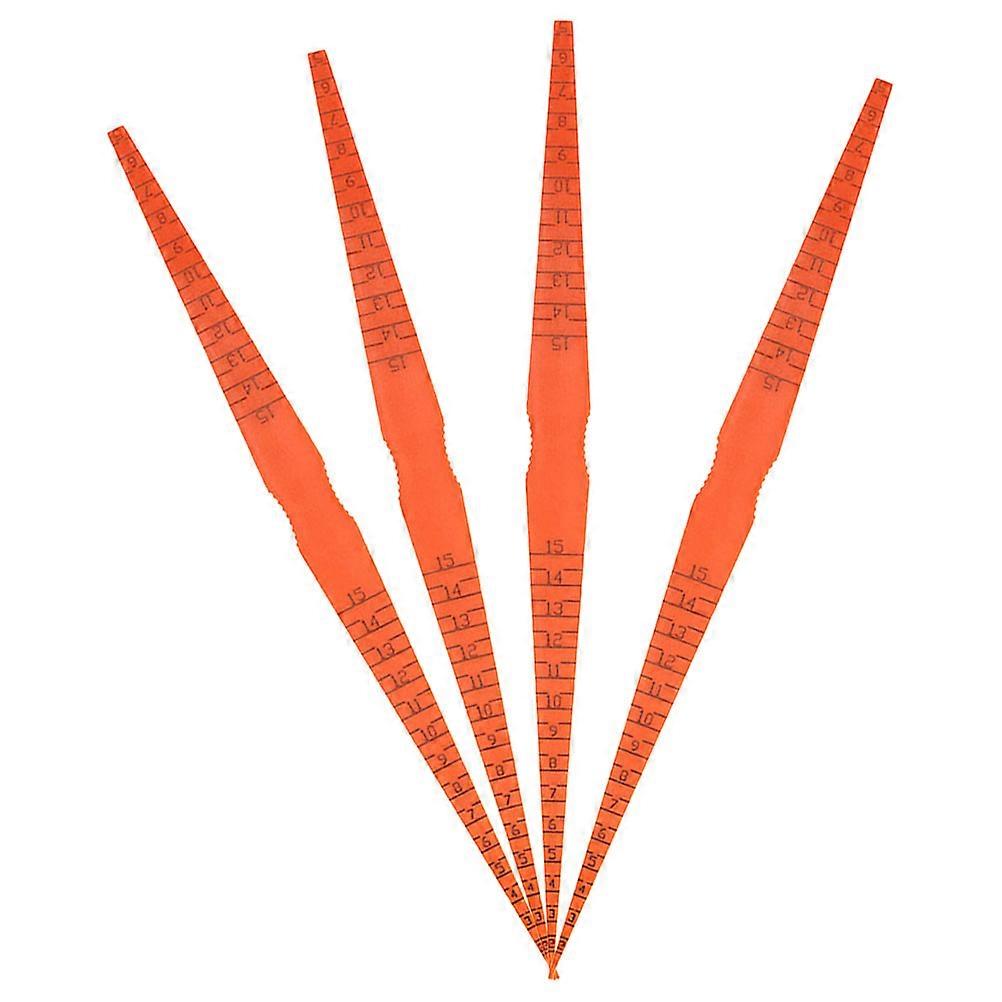 Gap Measuring Tool Plastic Gauge for Panel Alignment 4Pcs Orange Set