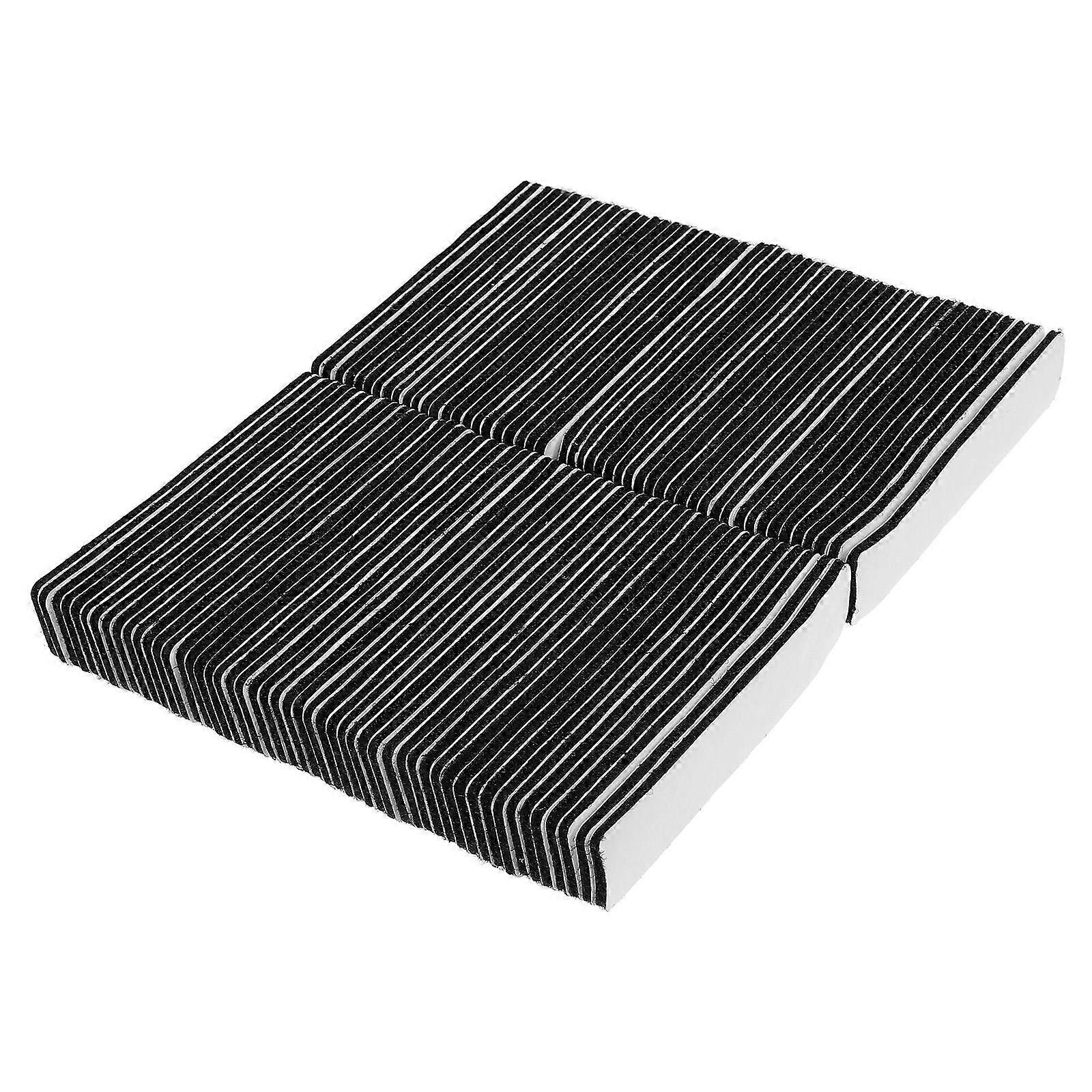 Hook Loop Strips Sofa Fixed Tape for Home Use 100Pcs Black Adhesive Strips