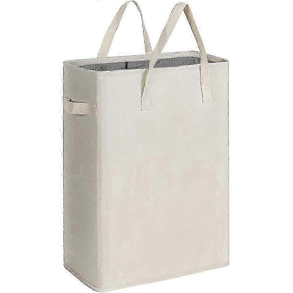 Thin laundry basket, small, foldable and narrow laundry bag with handle.