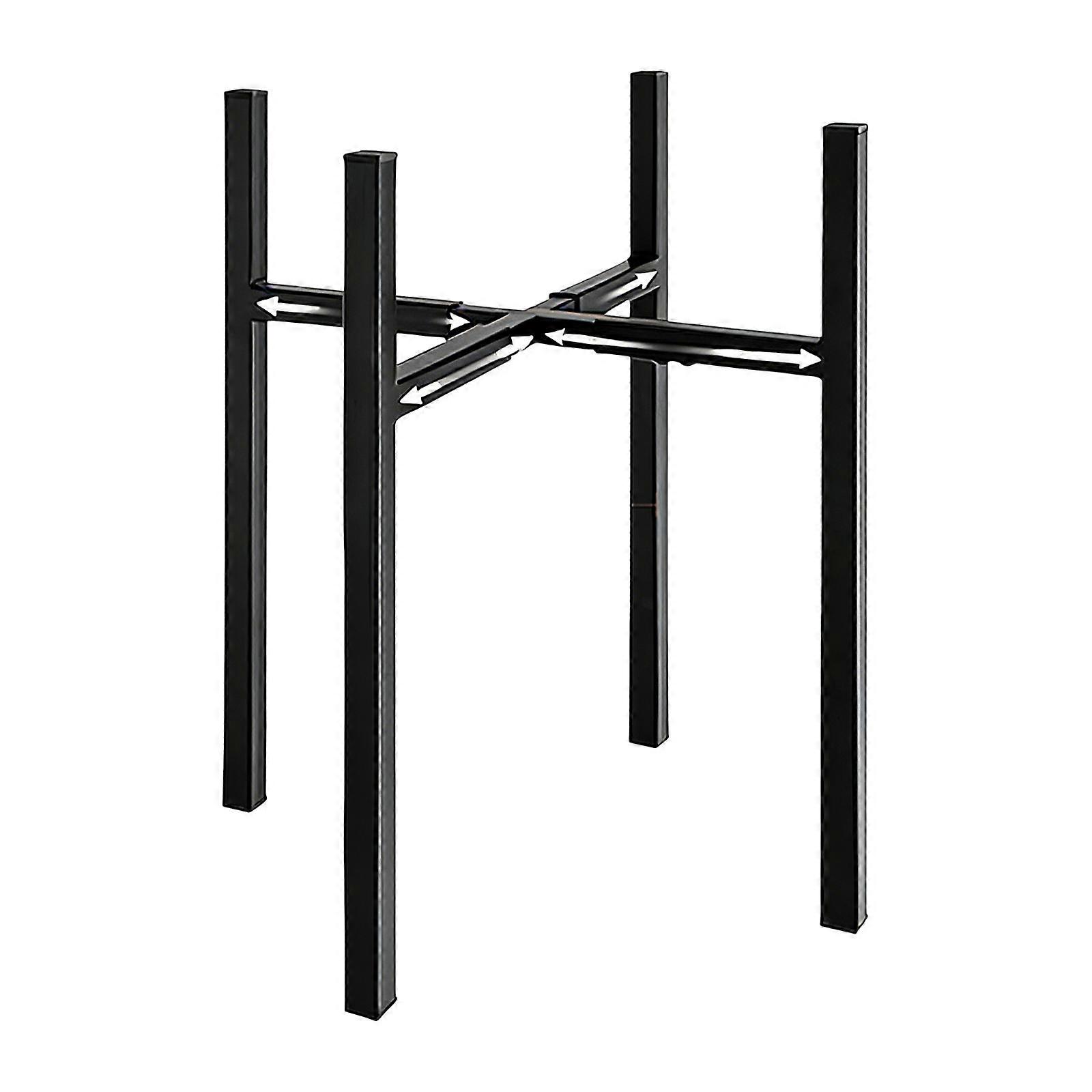 Modern X Base Flower Stand With modifiable Width Perfect For Small Spaces Multicolor