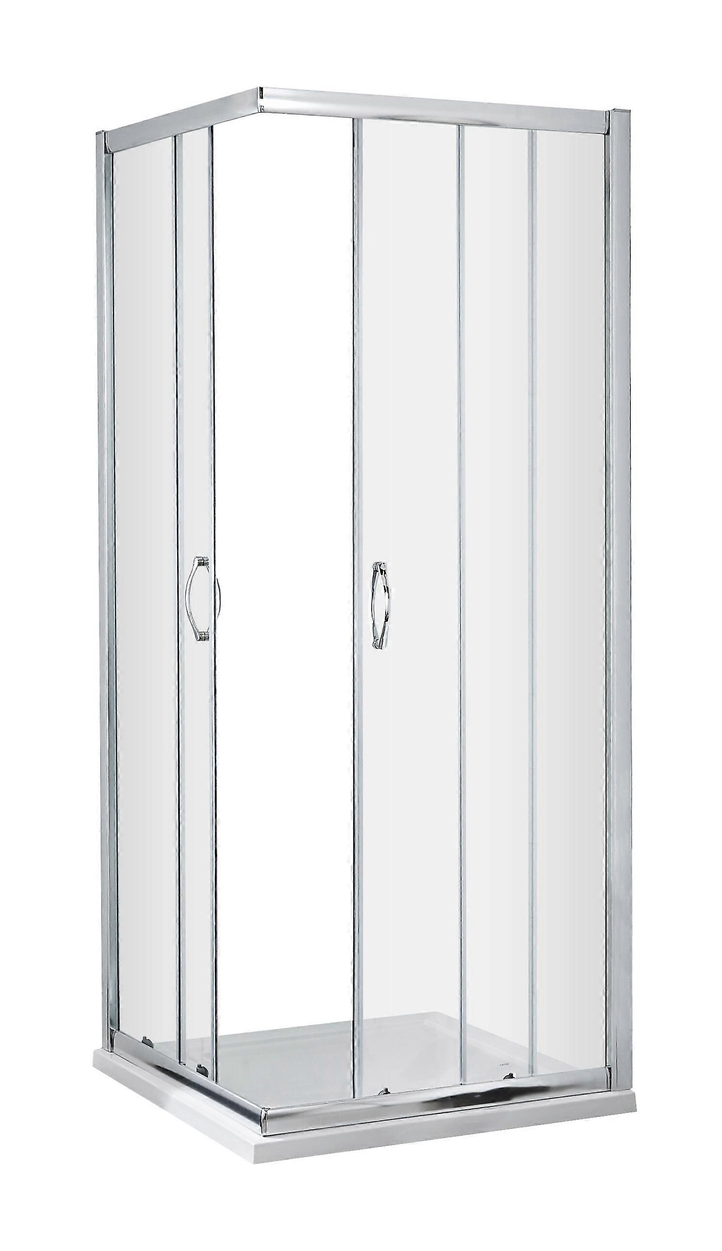 1850x760mm Corner Entry Shower Enclosure