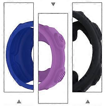 4 stuks siliconen hoesjes en frames voor smartwatches, compatibel met Garmin Forerunner 235