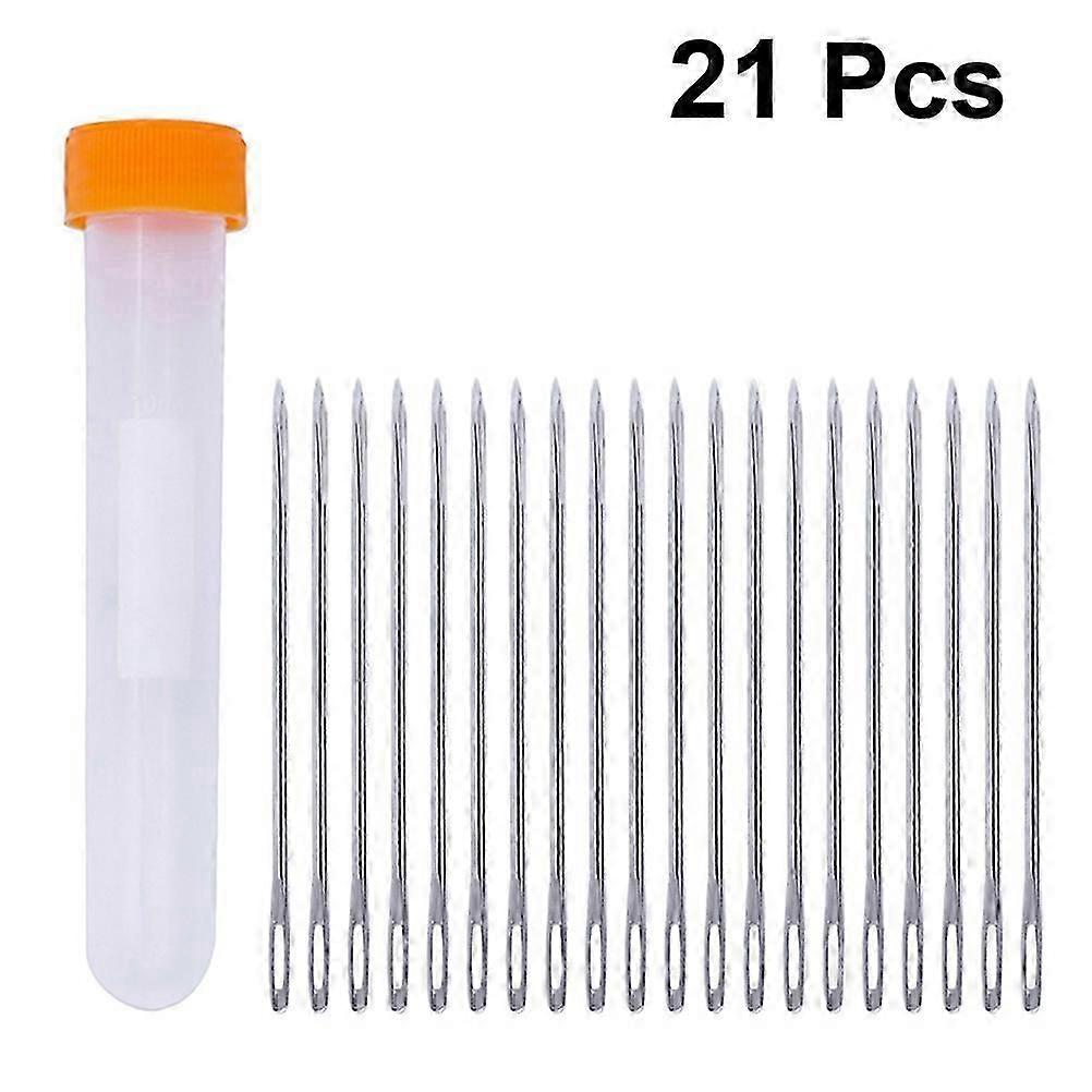 Stitching Needle Large-Eye Needles for Stitching Use 60Pcs