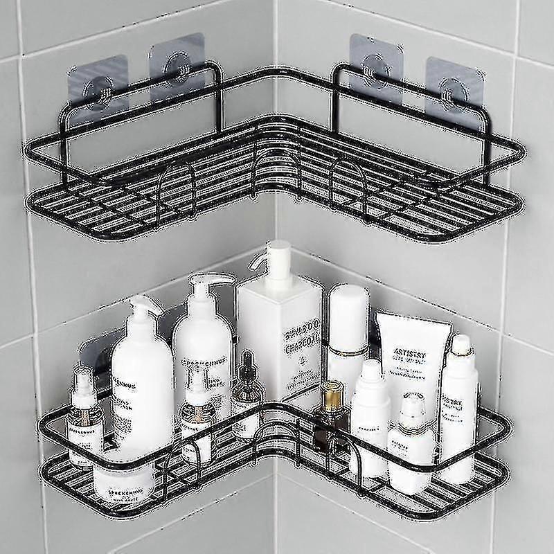 Hanging bathroom anti-rust triangle shelf