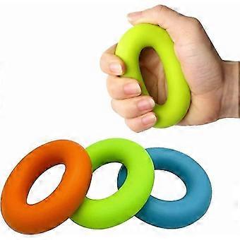 Handgriffstärkung, 3 Stück Fingerstrecker Widerstandsbänder Force Trainer zur Muskelstärkung, Klettern, Genesung von Verletzungen (30 lb, 40 lb, 50 lb)