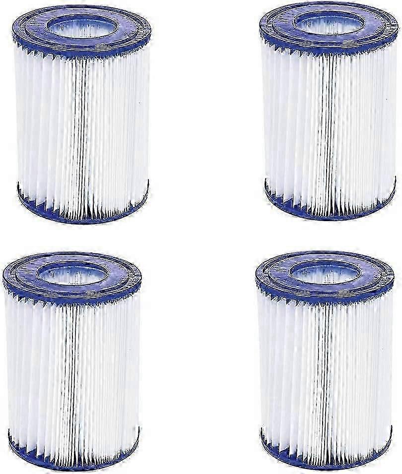 Pool Filter Cartridge Type 2 Compatible With Bestway 58094 4-Pack