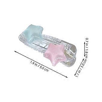 4 Stück Stern-Haarnadeln Schmuck Accessoires Kopfschmuck Clops Harz Miss