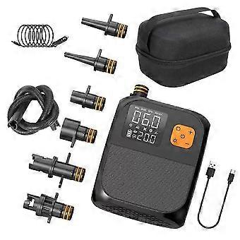 SUP Wireless Air Pump 8000mAh Touchscreen Tragbarer elektrischer Reifenfüller Dual-Stage für Kajaks Wind Wings SUPs Luftkompressor