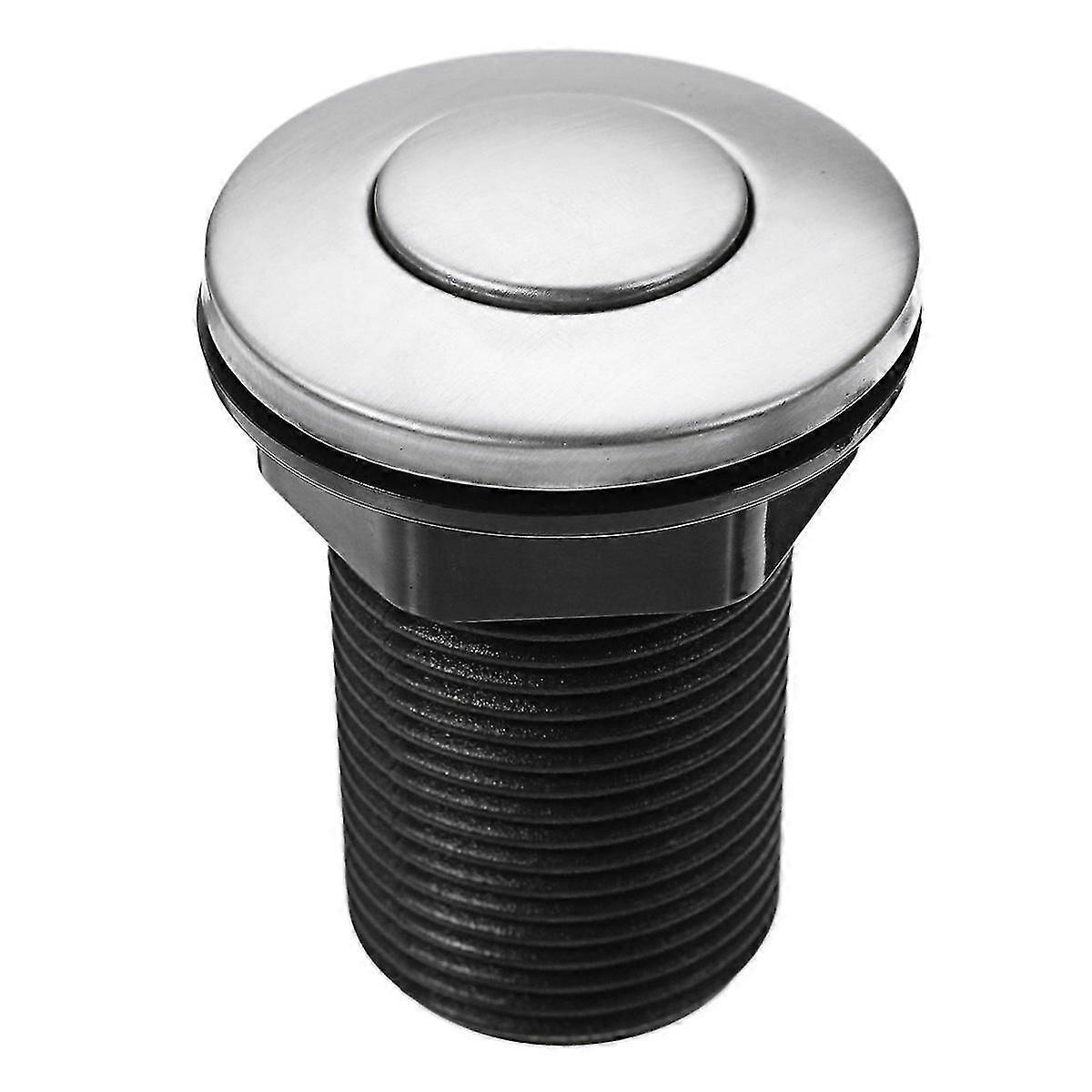 Garbage Disposal Air Switch Waste Disposal Switch Air Start Switch Push Button Switch (black) (1pcs)