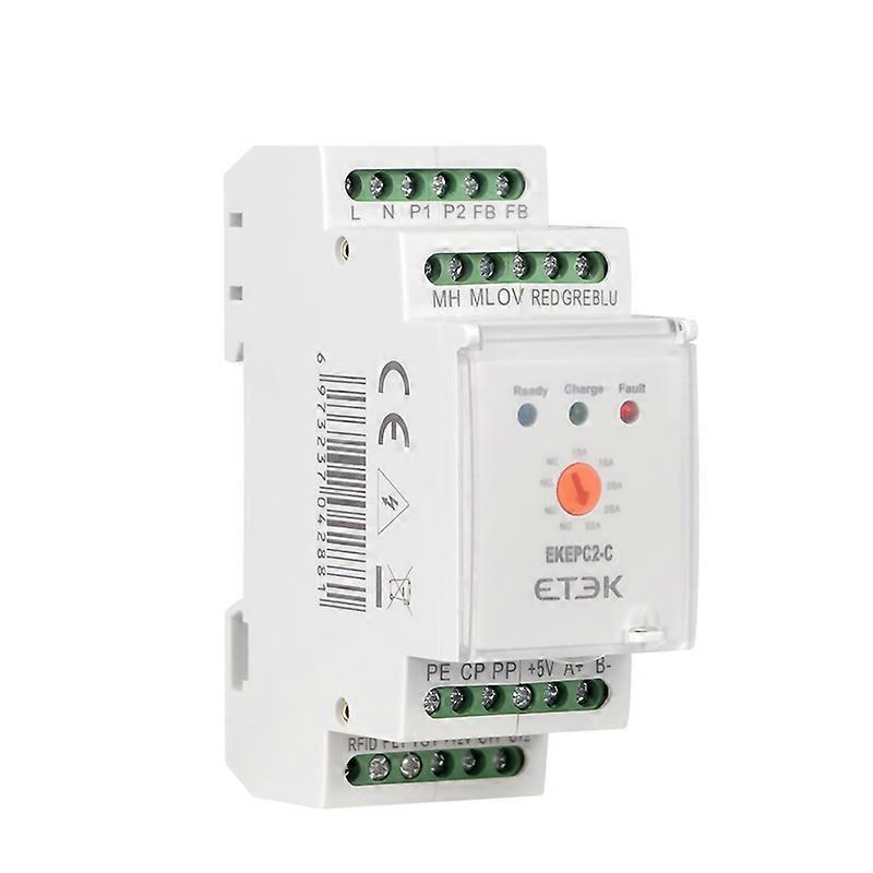 32A EV Charger Controller, Fast AC Charging, Type 1/2 Compatible, DC Leakage Detection(Socket Version)