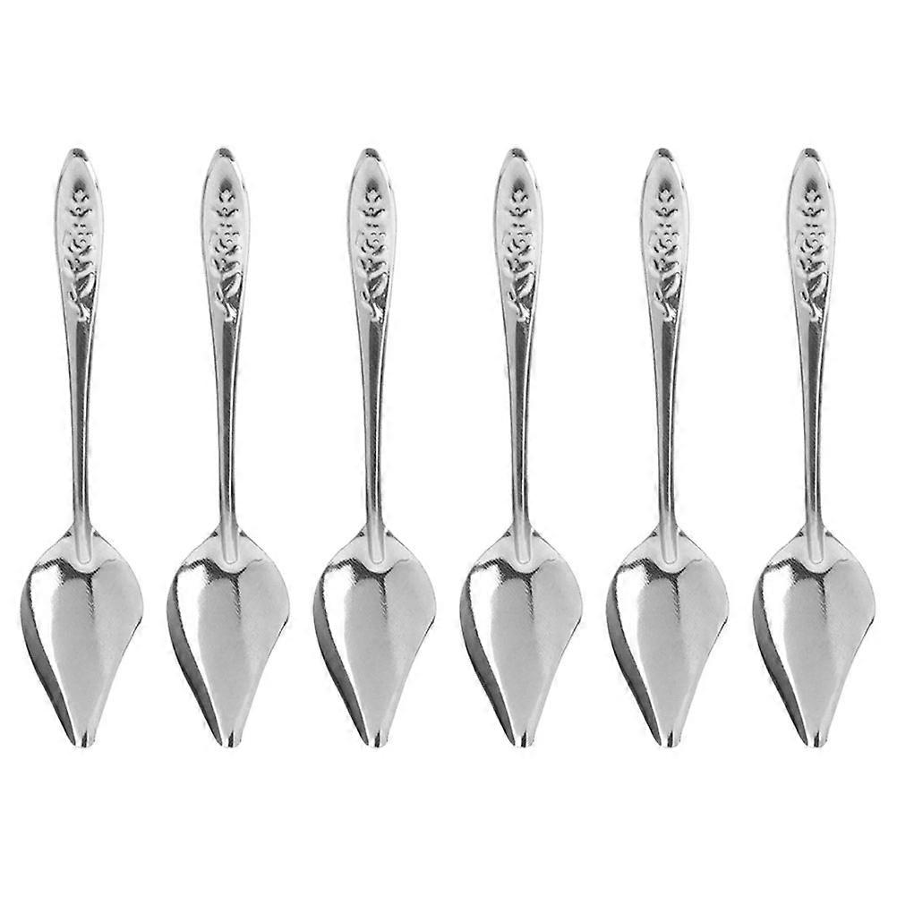 6Pcs Professional Parrot Spoons Multi-function Feeding Spoons Convenient Bird Spoons