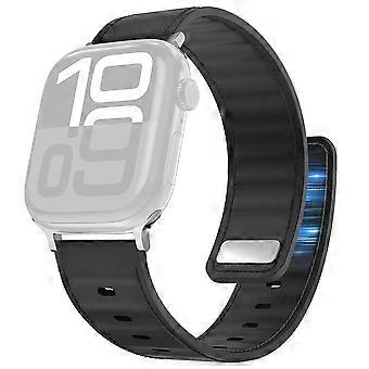 Correa de cuero genuino de vaca AHASTYLE BO06 compatible con Apple Watch Ultra 3 2 1 49 mm / Series 11 10 46 mm / 9 8 7 45 mm / SE3 SE2 SE