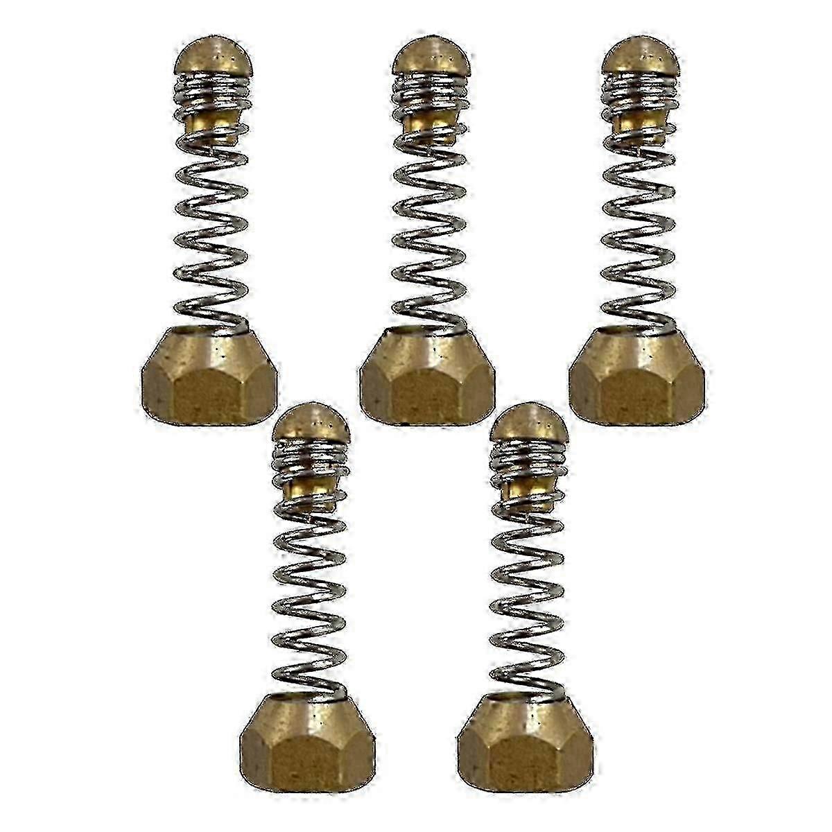 5pcs 1/8 Internal Thread Pressure Washer Pipe Nozzles,sewer Drain Pipe Spring Ejectors,cleaning Vib