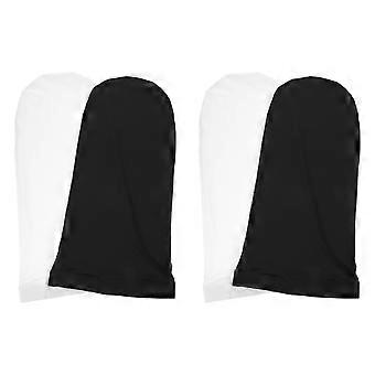 4pcs Dreadlock Caps Long Tail Hats Dreadlocks Sleeping Hat Unisex Turban Caps