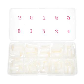 500Pcs Press-On Nail Tips Kit with Multiple Sizes for Salon-Quality Results