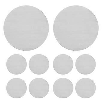 Lot de 30 plaques métalliques adhésives de 6 cm pour support magnétique de voiture, petit disque rond pour téléphone portable, support magnétique pour automobile