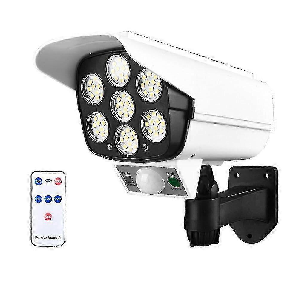 Simulated Solar Motion Sensor Wall Light for Outdoor Use 16W