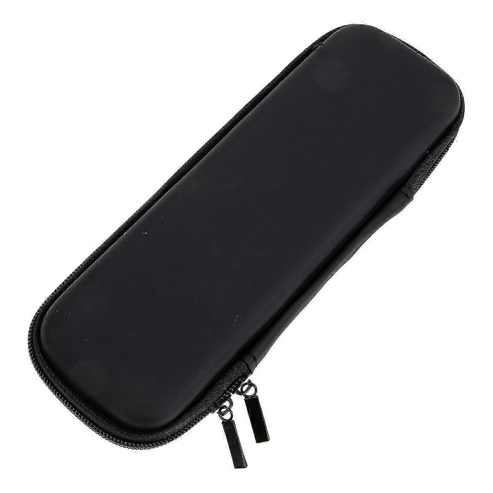Black Harmonica Carrying Case for Storage with Zipper Design
