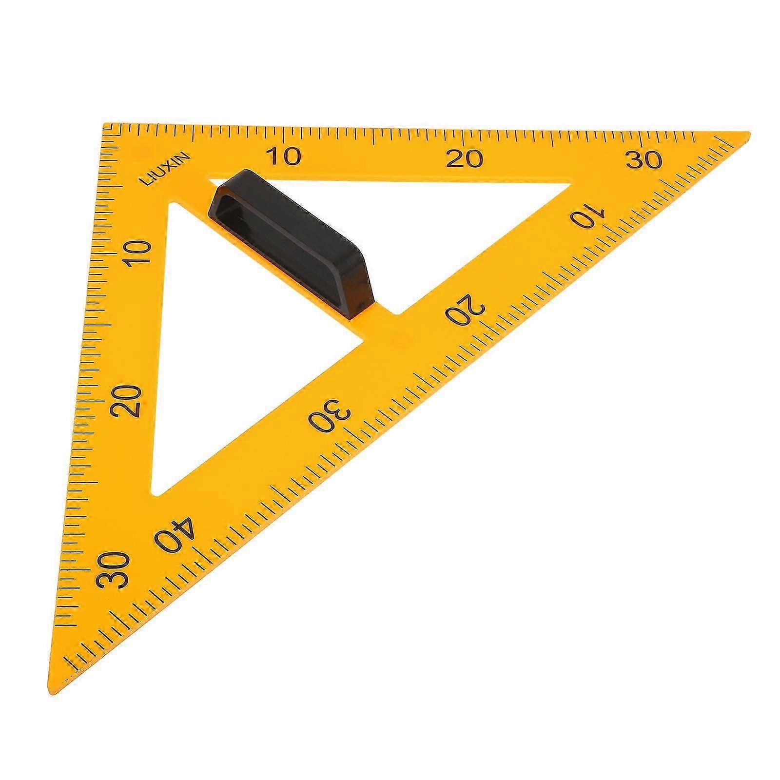 Teaching Set Square Blackboard Drawing Tool Magnetic Set Square Teaching Tool with Handle