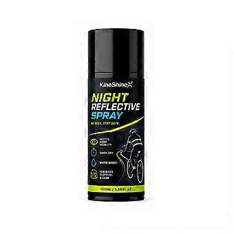 100 ml reflecterende nachtverf, lichtgevende verfspray voor nachtfietskleding, fluorescerende spray