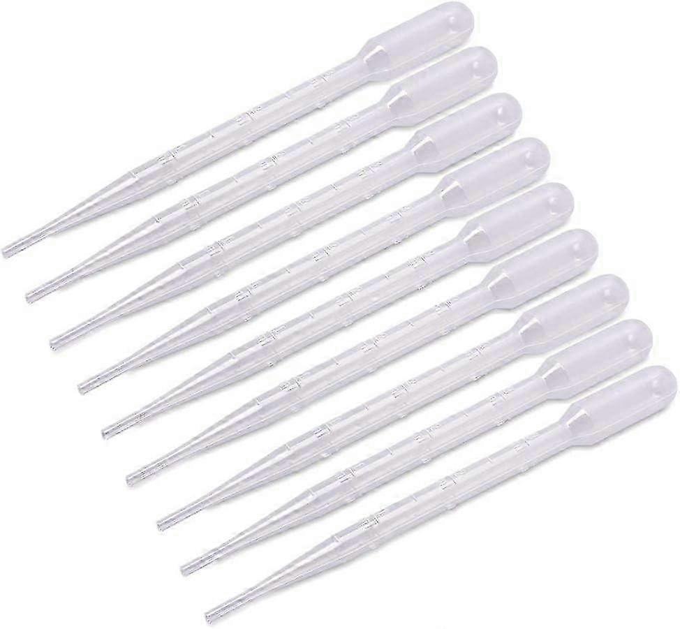 40pcs 3ml Plastic Transfer Pipettes Drip Irrigation Kit