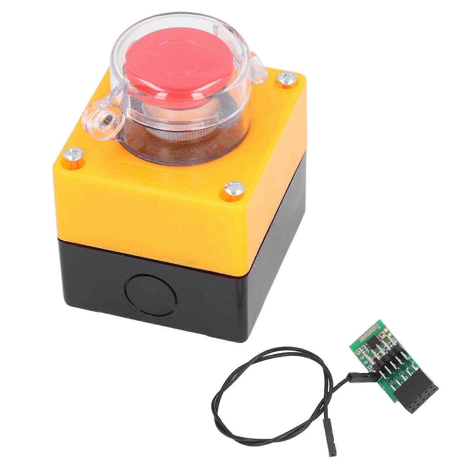 Wireless External Computer Power Button Switch Remote Control PC Power Switch for Home Office
