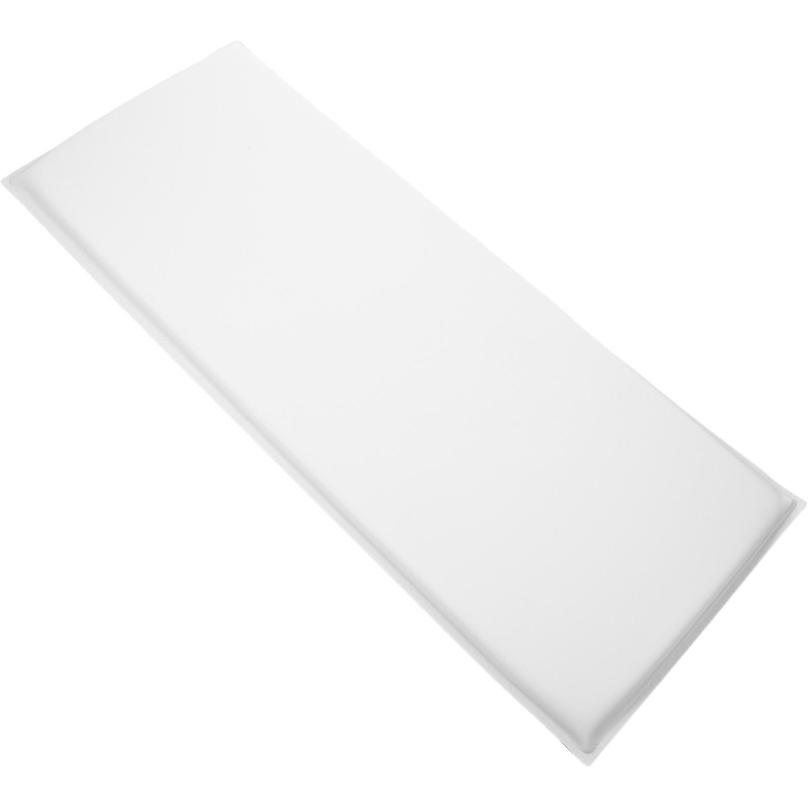 3D Panels Wall Padding for Decor 7Pcs White PVC Wall Background Sticker