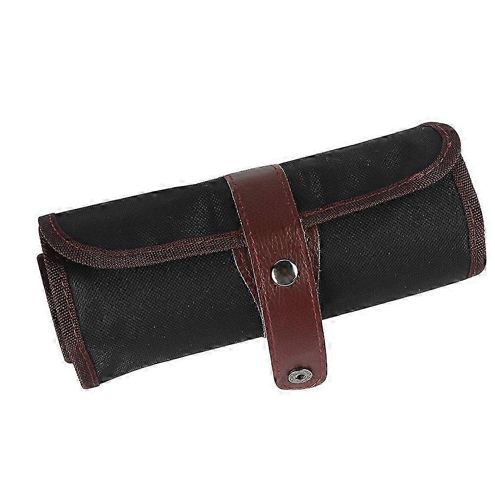 Leather Sketching Pencil Roll Case