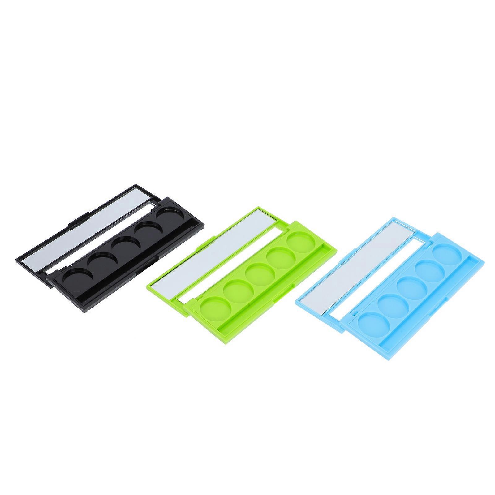 Eyeshadow Storage Box Convenient for Cosmetics Storage 6Pcs Multi-Grid Case