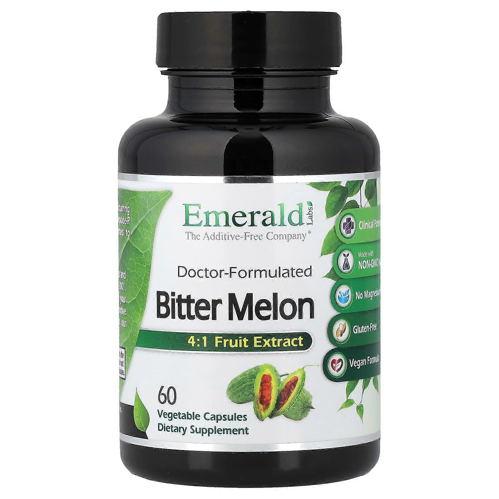 Emerald Laboratories, Bitter Melon, 60 Vegetable Caps
